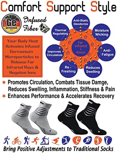 Елитни 3D Мультиспортивные чорапи с Антистрессовымволокном-са изгарянията, Абсорбиращи влагата, за мъже и Жени