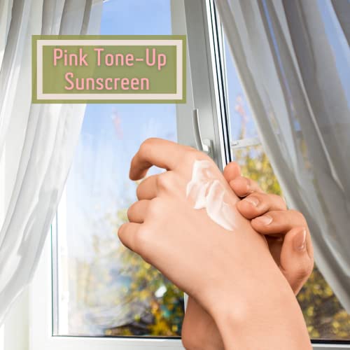 Тонизиращ слънцезащитен крем METAFORET Pink, 50 МЛ / 1,69 течни унции, Физически Минерален крем за тен, Не е дразнещ, предпазва