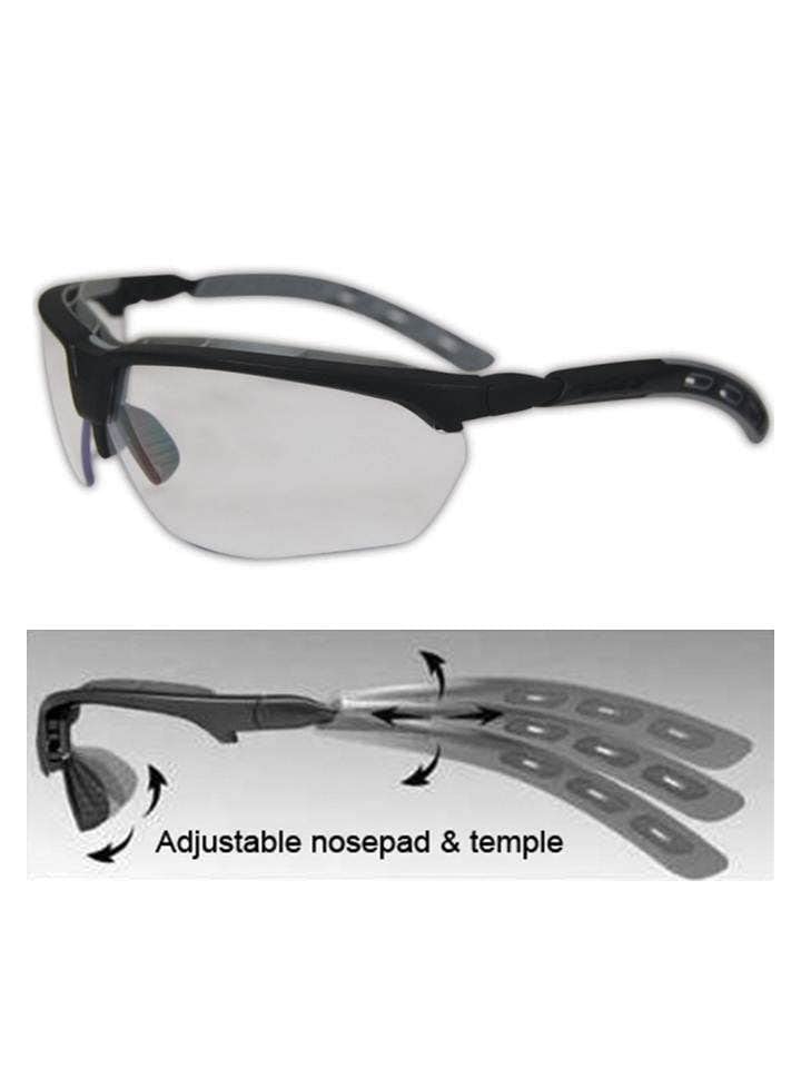 Защитни очила MAGID Z100BKAFGY Gemstone Z100, Стандартни, Черни