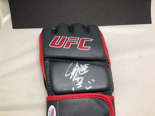 Ръкавици UFC с автограф Кадзуси Сакураба, PSA/ DNA COA 1A - Ръкавици UFC с автограф