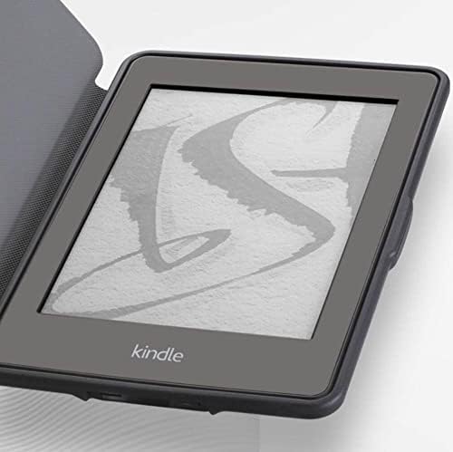 Калъф само за Kindle Voyage 6 инча (300 PPI, издаден през 2014 г.) - Калъф с функция за автоматично преминаване в режим