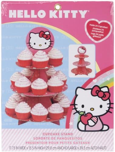 Книжен Поставка за кифли Wilton Hello Kitty, Побира 24 печене на кекс