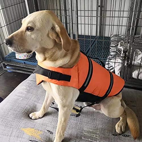 Спасителна Жилетка за Кучета Izefia, Защитно покритие за Плуване, Спасителна Жилетка за плуване с Дръжка за
