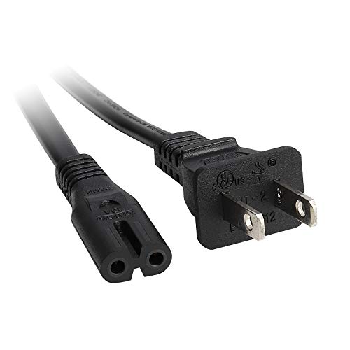 Захранващ кабел ac адаптер, съвместим с Xbox One S, Xbox One X, Xbox Series X, за Подмяна на захранващия кабел