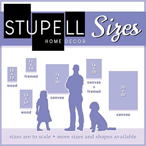 Stupell Industries Щастлив Кръстословица Семейна къща Вдъхновяващи Дума Черно-Бял Дизайн на Голяма Стенни плака от Анна