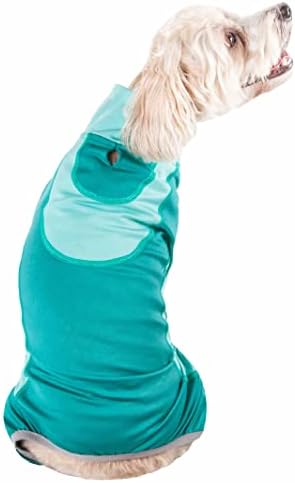 Лек спортен костюм за кучета Пет Life ® Active 'Warm-си кученце' за цялото тяло - Облекло за фитнес и йога