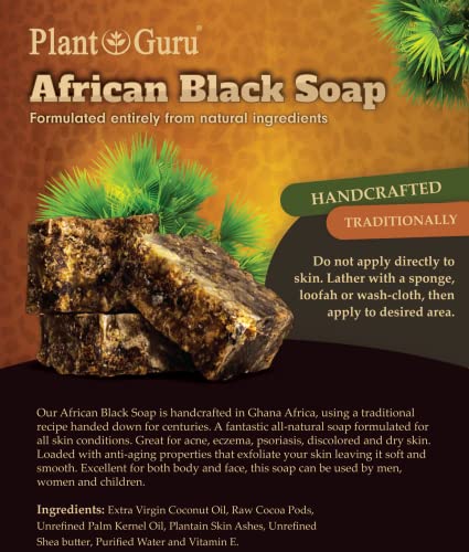 Течен Африкански Черен Сапун, 1 Галон Натурално Сурово От Гана, За Лечение на Акне, Помага Срещу Екзема и Псориазис,