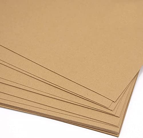 Craftelier - Опаковка от 25 картонени листа формат А4 за всички видове бродерия, като scrapbooking, изработване
