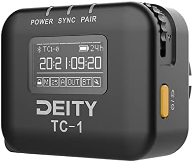 Безжична блок тайм-код Deity TC-1, радио-2,4 G, Точността на тайм-код 0,5 стр/мин, Bluetooth 5,0, за максимален обхват 250 фута,