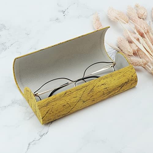 Калъф за очила LifeArt в твърда обвивка, Преносим Калъф за Слънчеви очила за жени и мъже, модерен Калъф за очила от изкуствена кожа, Лек
