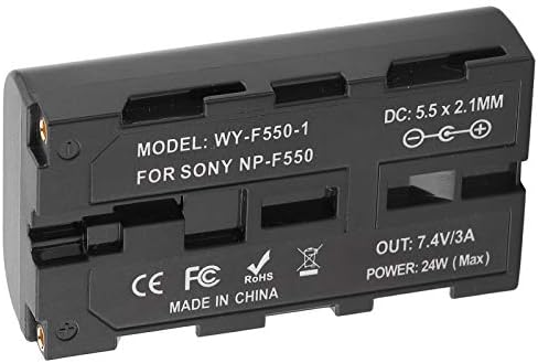 Адаптер за подмяна на сляпо батерия ac Acouto за Sony NP-F550 F570 F750 F970