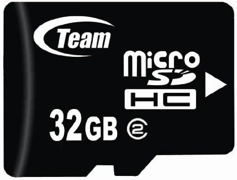 Карта памет microSDHC с турбо 32 GB За LG VX10000 VX11000. Високоскоростна карта памет идва с безплатни карти SD