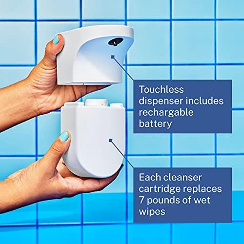Fohm | Комплект за баня с безконтактен диспенсером пяна за тоалетна хартия - Включете вашата тоалетна хартия в смываемые