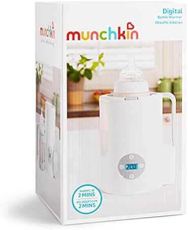 Нагревател за шишета Munchkin® Digital™, Бял