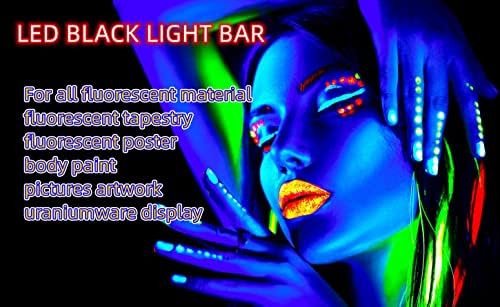 UV-Черно Светлинен Панел USB DC 10 W 1 подножието на led светлини Blacklight Bar Strip Светлини за Спални, Луминесцентна