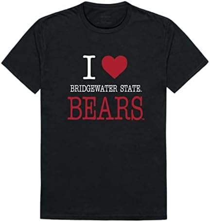 Тениска I Love Bridgewater State University Мечета College Tee от Bridgewater State University
