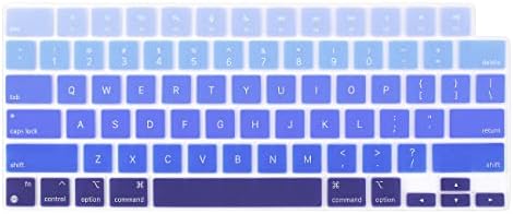 Покритието на клавиатурата Arisase за 2023-2021 MacBook Pro 16,2 14,2 инча M2/M1 Pro/ Max (модел: A2779/A2442