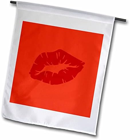 3. Красива Мощна Червено червило за целувка Изолиран - Знамена (fl_356866_1)