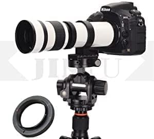 JINTU 420-800 мм, HD Ръчно Телеобектив Камера за Nikon SLR D5600 D5500 D5300 D5200 D5100 D3100 D3500 D3400 D3300 D3200