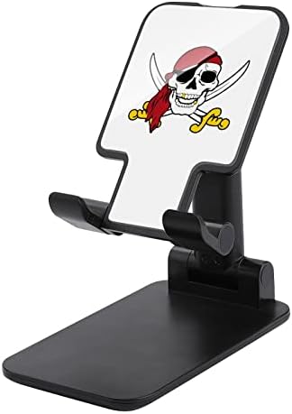 Пиратски Череп на Поставка за Мобилен Телефон Сгъваеми Притежателя на Таблета Регулируема Поставка Аксесоари за Маса
