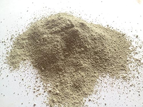 Прах глина, бентонит годни за консумация Естествен за хранене и детоксикация на лицето, 4 унции (113 грама)