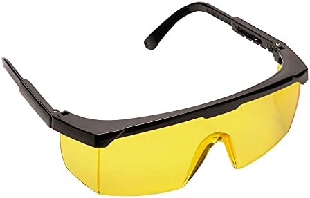 Защитен екран Portwest Classic EN166 Защитни Очила За очите От работна прах ANSI/ISEA Z87.1, SmkBkO