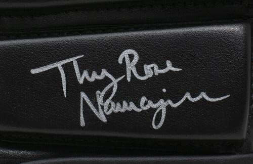Черна ръкавица UFC с автограф бандит Роуза Намаджунаса PSA/DNA - ръкавици UFC с автограф