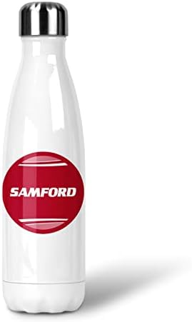 greeklife.store Термос за вода Samford University от неръждаема стомана, 17 унции (Samford University 1)