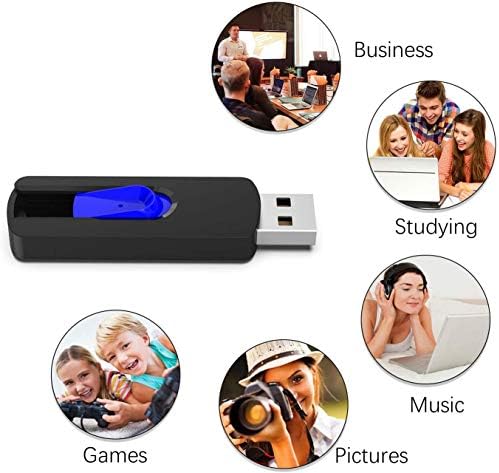 VICFUN 32GB USB Флаш устройства, USB 3.0 Прибиращ се USB, карта с памет 32G За съхранение на данни, 1 Опаковка,