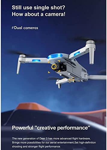 STSEEACE Мини Сгъваем безпилотен самолет с камера 8K HD FPV WiFi RC Квадрокоптер с Бесщеточным двигател, Управление на приложението, Траекторный полет, 3D Обръща, без глава реж
