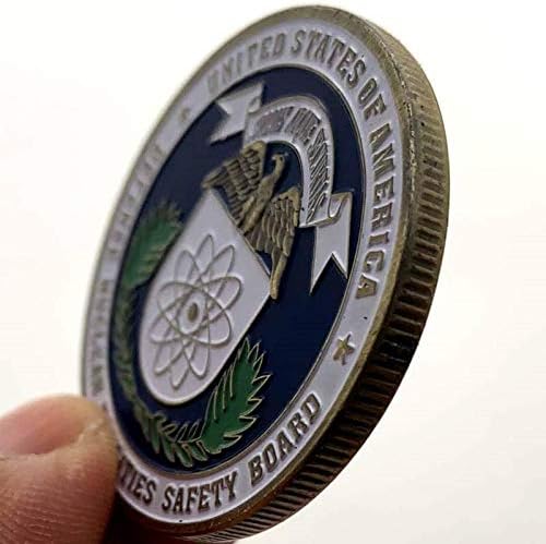 Съвет по сигурност и Отбрана на ядрените съоръжения САЩ Сувенирни Монети С Изображение Challenge Coin сребърно покритие Възпоменателна