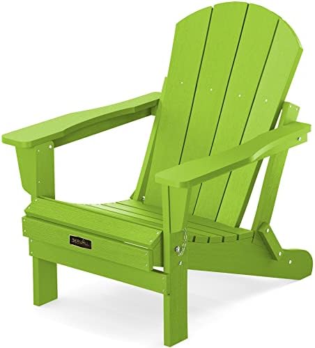 Сгъваем стол Adirondack Столове за тераса, Стол за тревни площи, Улични Столове, Боядисан стол Adirondack, Устойчив