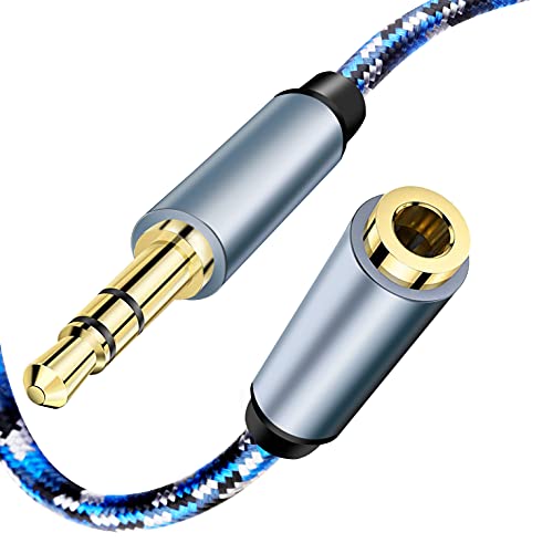 Удлинительный Кабел 3.5 мм аудио кабел От мъжа към Жената Сплетен Спомагателен Aux Стерео Жак Кабел за iPhone, iPad