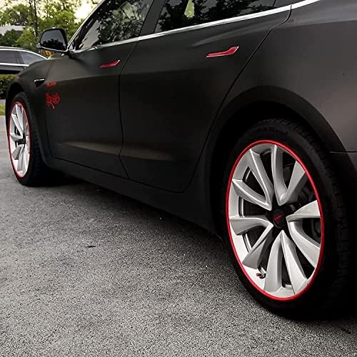 Универсална защита на джантата гуми, Комплект накладки за ремонт на автомобили със защита от надраскване, Защита на джантите на колелата 16-20 , Защитен пръстен за до?
