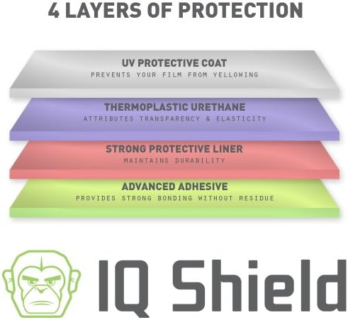 Защитно фолио IQ Shield, която е Съвместима с Samsung Galaxy Rush LiquidSkin, Антипузырьковая Прозрачен филм