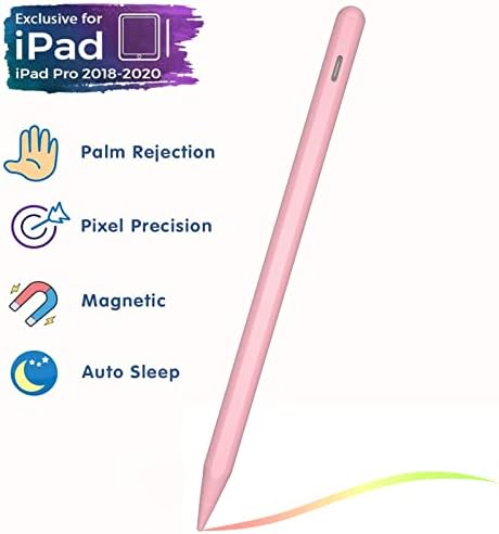 Писалка-молив за iPad на 10-то поколение, активно перо с отклонение на дланта, съвместимо с (2018-2022) Apple