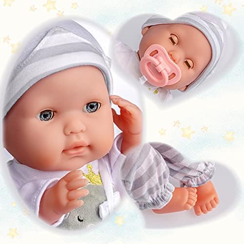 JC Toys Berenguer Boutique 15-инчов кукла с меко тяло - Отваряй /Закрывай очи Е подходящ за деца на възраст