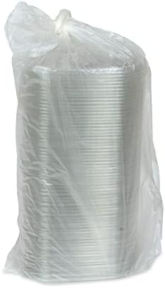 Капачка за контейнер от рециклирани PET материали Pactiv Evergreen EarthChoice EarthChoice, На 24-32 унция, 7,38 x 7,38 x 0,82, Прозрачна Пластмаса, 300 бр / кашон