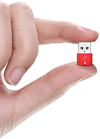 Адаптер BoxWave, който е съвместим с Ayn Один (адаптер от BoxWave) - Устройство за смяна на USB порт-A на C (5 бр.), USB Type-C OTG USB-A Преобразува данните за зареждане на Ayn Один - Сребрист