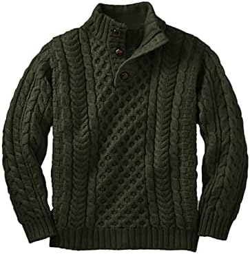 Makkrom/ Пуловер с имитация на Устата за деца и момчета, Пуловер, Вязаный Жилетка Копчета с дълъг ръкав
