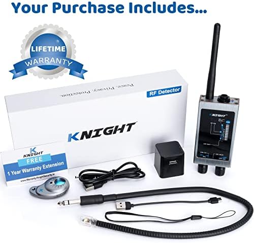 Knight Premium Детектор за скрити устройства - скрити камери, Детектори, Радиочестотни детектор и детектор за грешки
