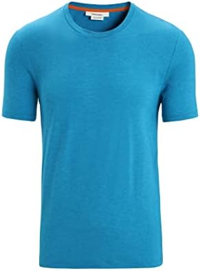 Мъжки Класически Вълнена Риза Icebreaker Merino Central с къс ръкав, Основна Ежедневна Риза