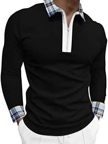 XXBR 2022 Нови Ризи с къси ръкави за мъже, Каре Маншон с Дълъг Ръкав и Отложным Яка, Блузи за Голф, Градинска Ежедневни Риза Muscle