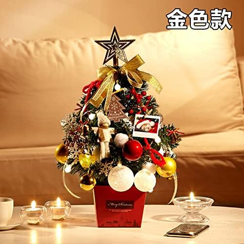 Директна продажба с фабрика FUKAR, за Украса на Коледната Елха, Коледната Малка Мини Коледно Дърво, плот е 60 см., Набор от Коледната Елха със светлини, 60 см, Коледна Елха