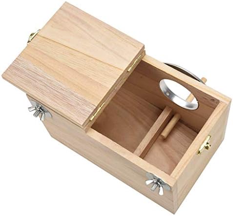 Дървена кутия за Отглеждане на птици Bologe, Кутия за Гнезда за Папагали, Птици Къща от Дърво, Подвесная Клетка за Гнездене,