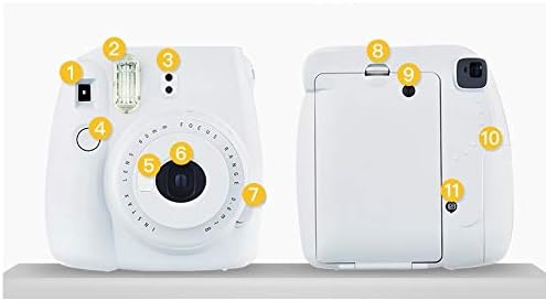 Детски цифров фотоапарат LKYBOA, преносима играчка за студенти детска тип, може да прави снимки и да отпечатвате сладки детски мини-камери (Цвят: B)