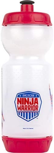 Бутилка за вода American Ninja Ninja Warrior - идеален за напитки в движение - Чудесен подарък за феновете на ANW