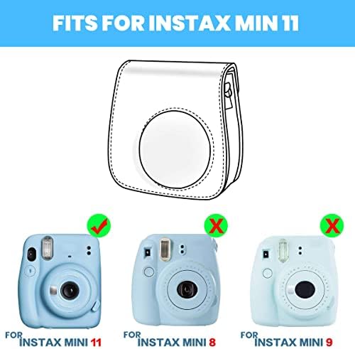 Комплект аксесоари за фотоапарати миг печат на Катя е Съвместим с филмова камера миг печат Fujifilm Mini 11. В