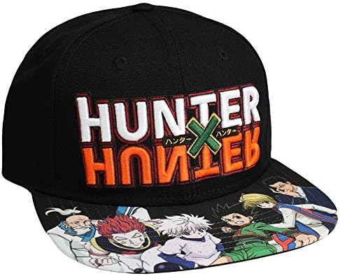 Бейзболна шапка Bioworld Hunter x Hunter с бродерия и принтом възстановяване на предишното положение