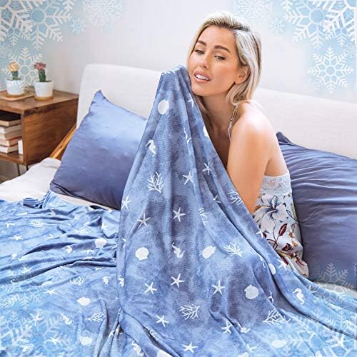 Охлаждащо одеяло Ailemei за горещо спящи, Двупосочен ефект на охлаждане, Лесно Дышащее Лятото Крайбрежно одеяло,